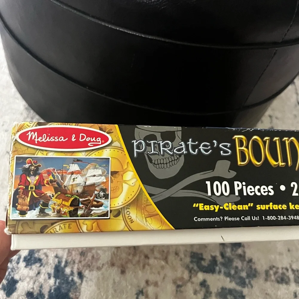 Melissa & Doug Pirate's Bounty 100-Piece Floor Puzzle COMPLETE